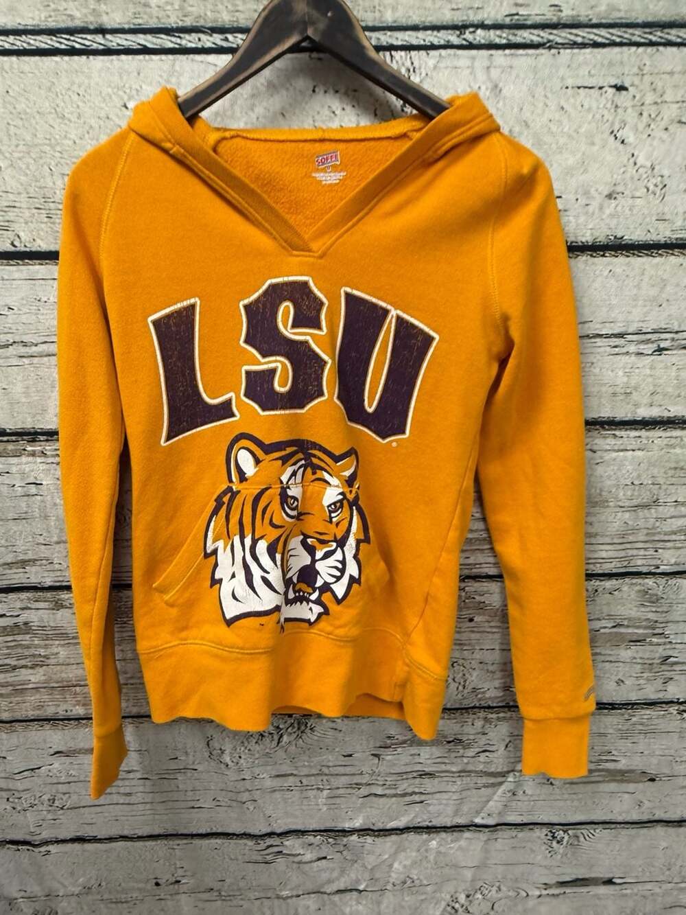 LSU Tigers Hoodie Size M Soffe Woman’s